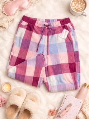 Purple and Pink Plaid Pajamas Cozy Plaid Sleepwear